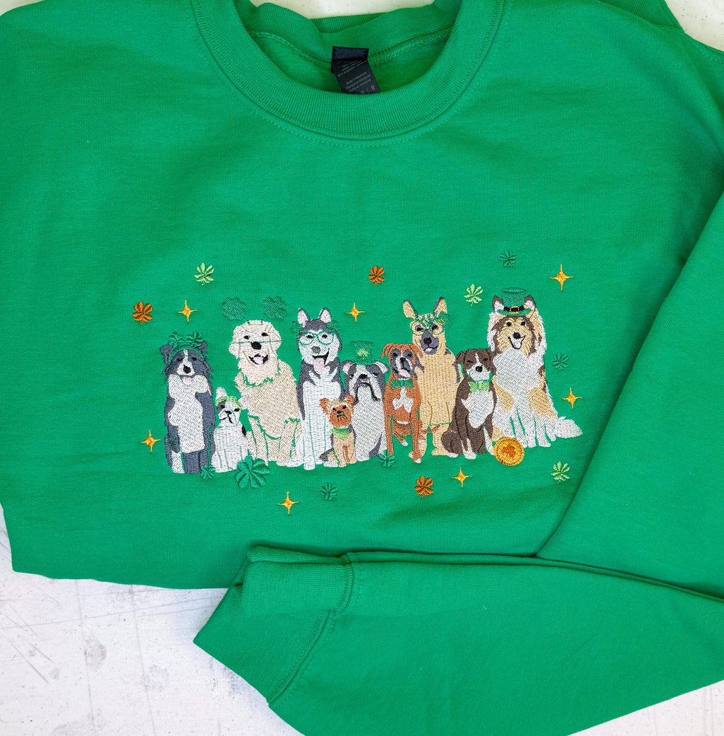 St. Patrick’s Day Dog Sweatshirt