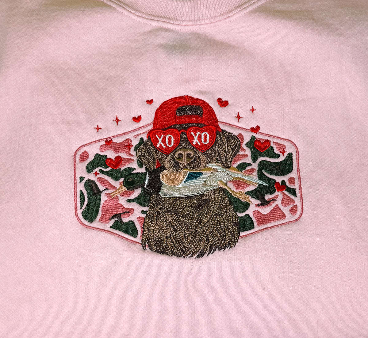 Valentine’s Duck Hunting Sweatshirt