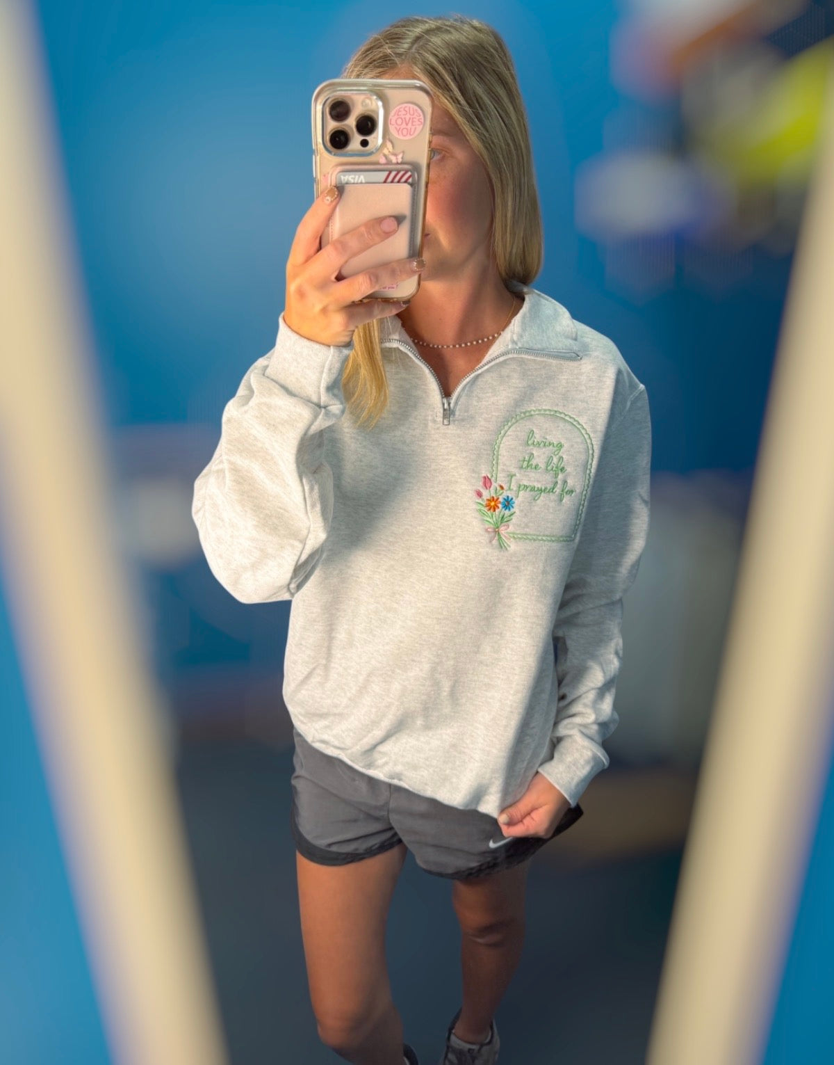Living the Life I Prayed For Quarter-Zip
