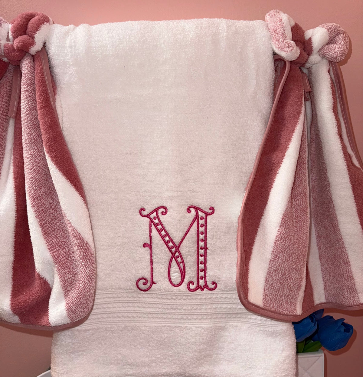 Personalized Initial Towel