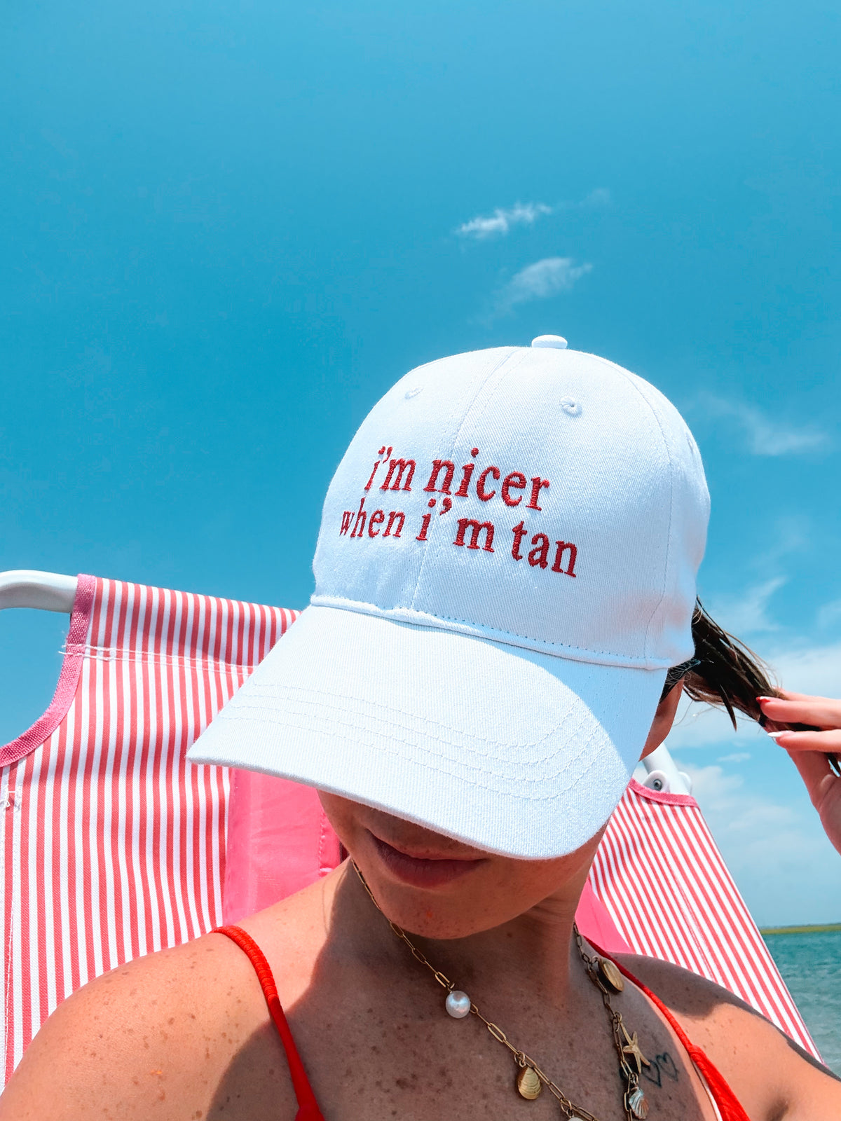I’m Nicer When I’m Tan Baseball Cap