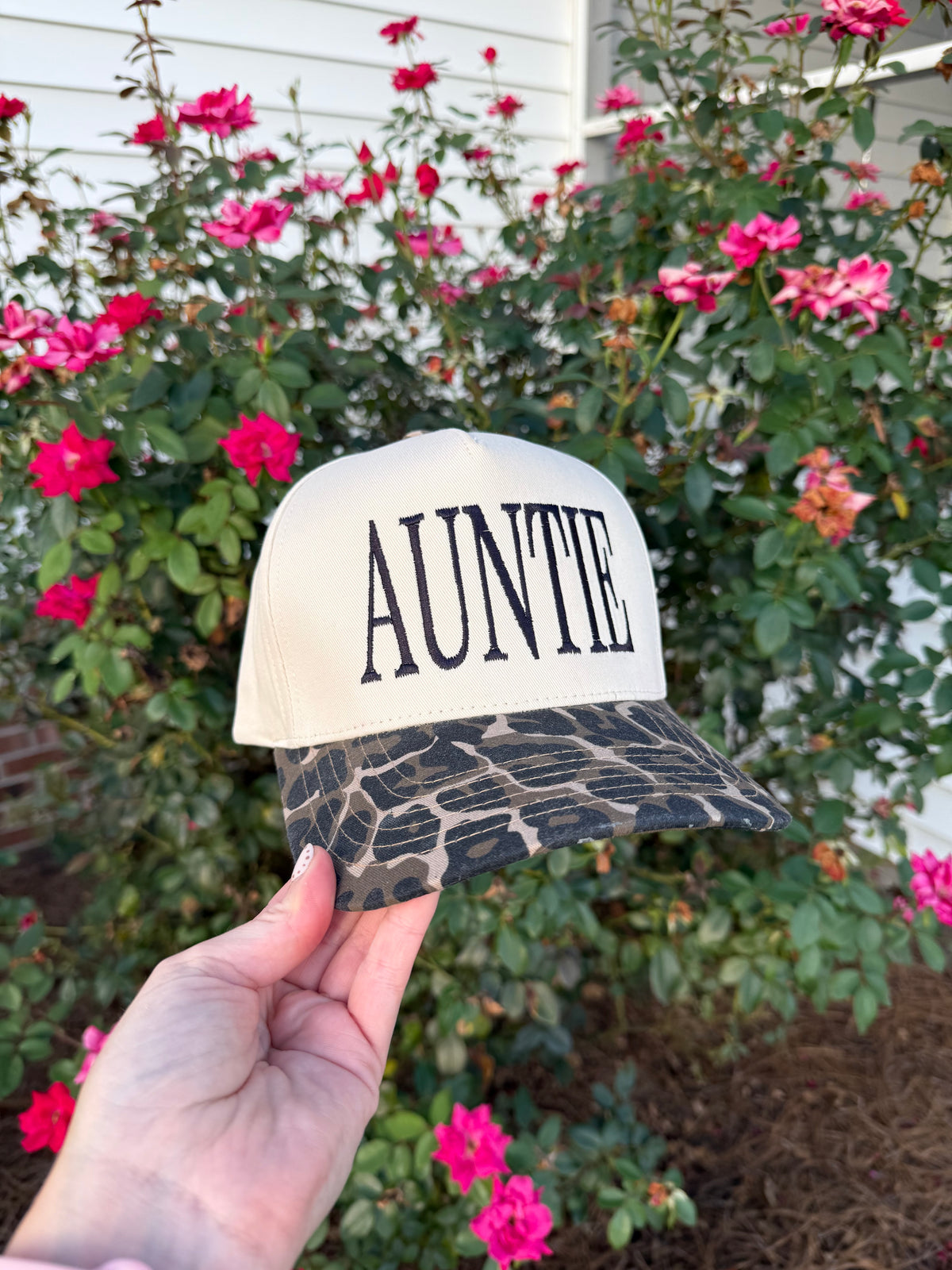 Auntie Leopard Trucker Hat