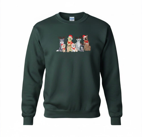 Christmas Dogs Sweatshirt