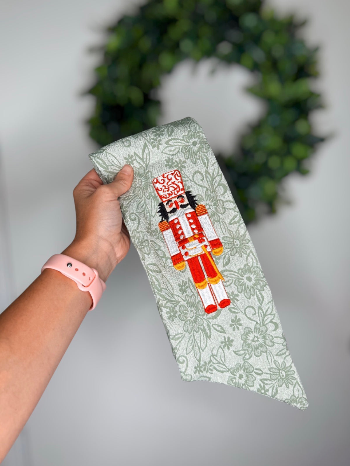 Nutcracker Wreath Sash