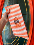 Stacked Pumpkin Wreath Sash