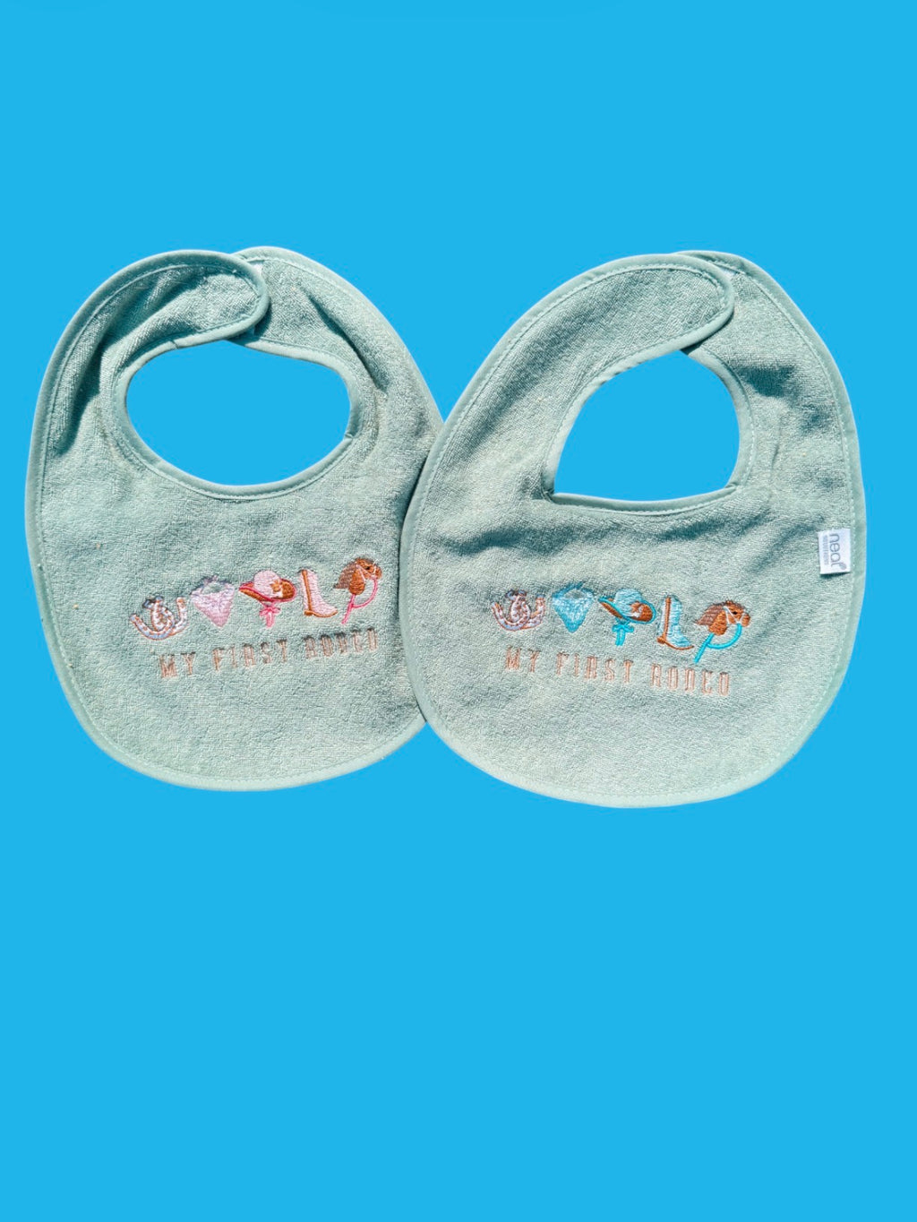 My First Rodeo Baby Boy Bib