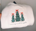 Merry & Bright Christmas Tree Sweatshirt