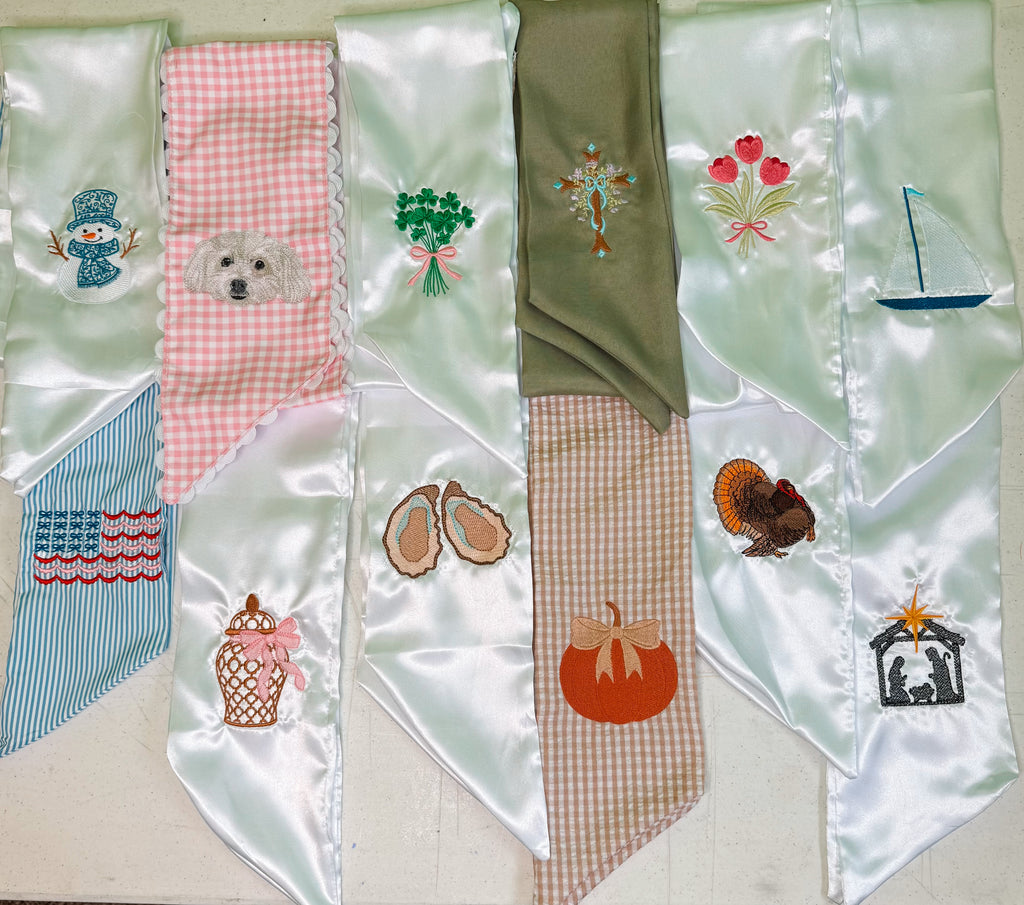 12-month Wreath Sash Bundle