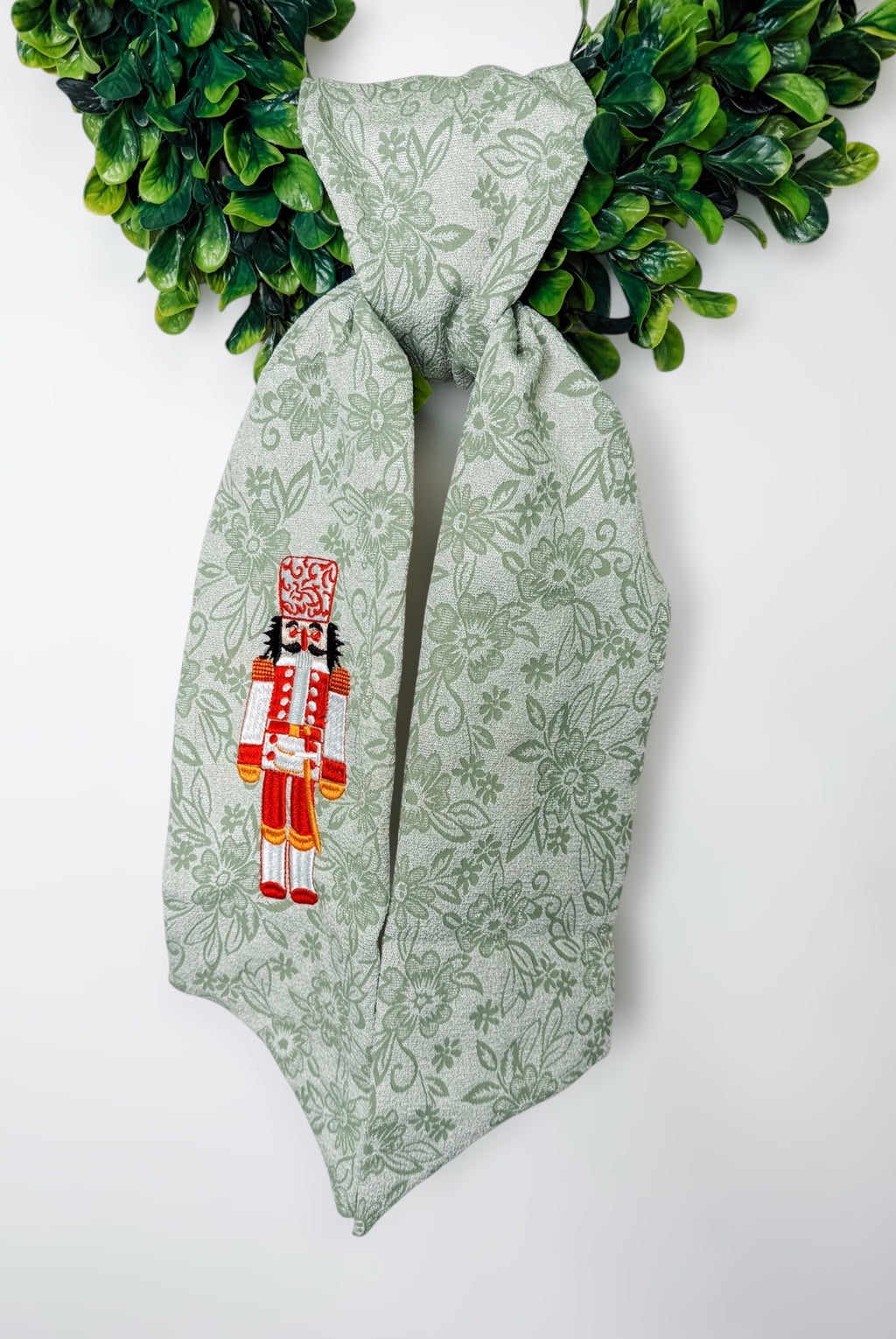 Nutcracker Wreath Sash