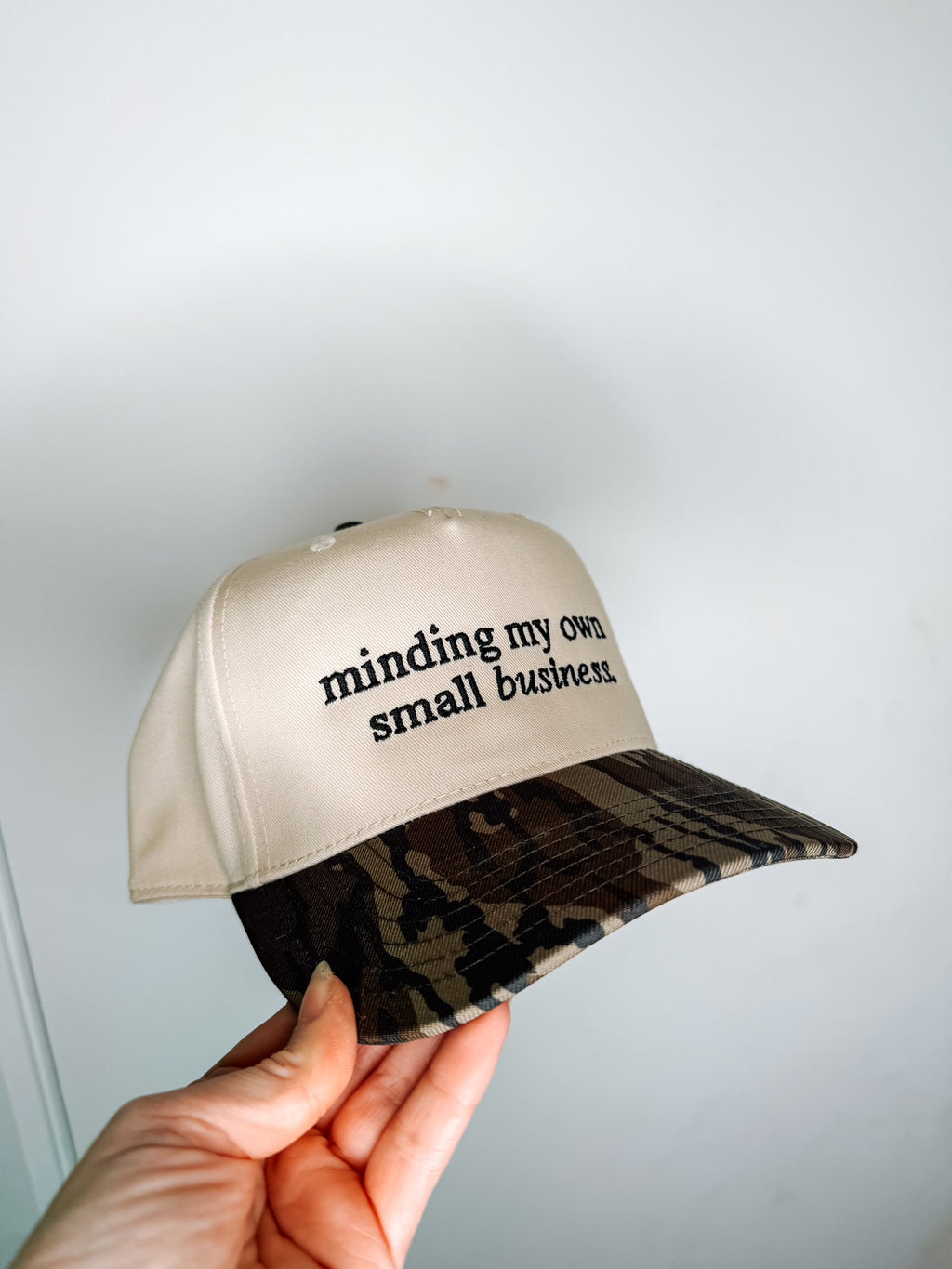 Minding My Own Small Business Trucker Hat