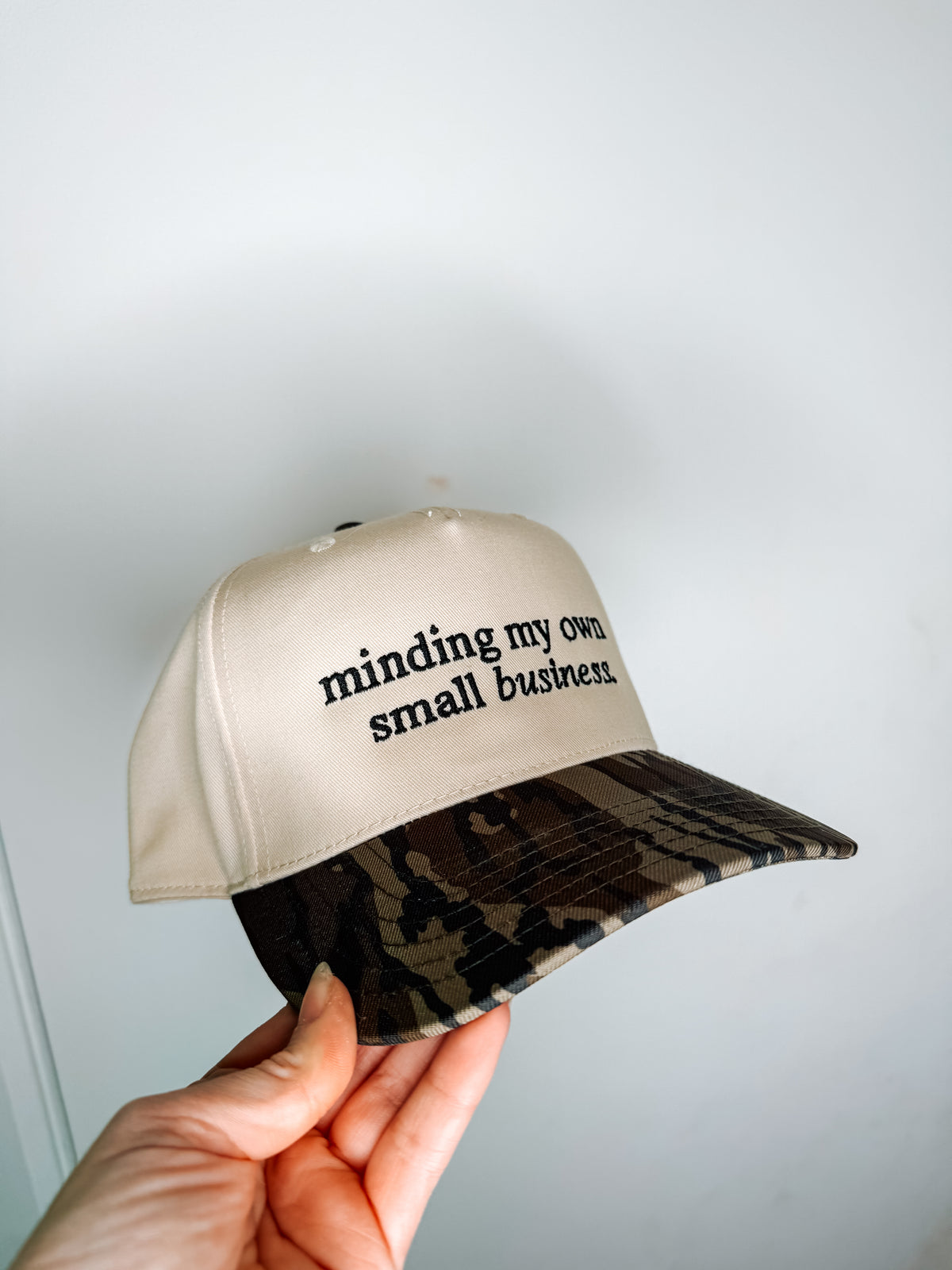 Minding My Own Small Business Trucker Hat