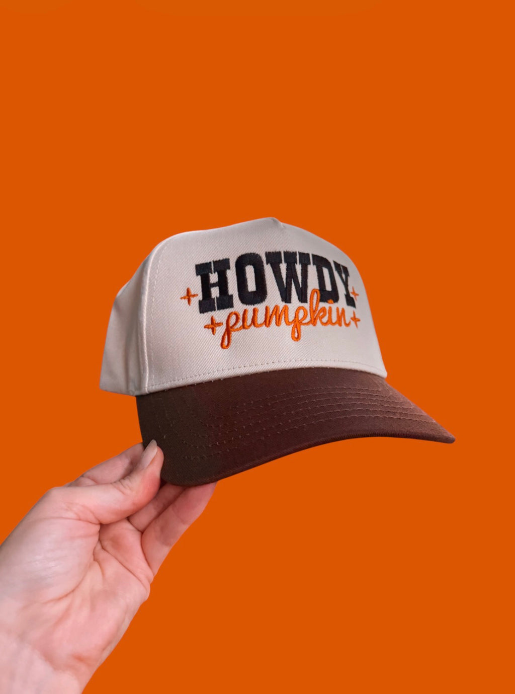 Howdy Pumpkin Trucker Hat