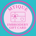 MTique Embroidery Gift Card