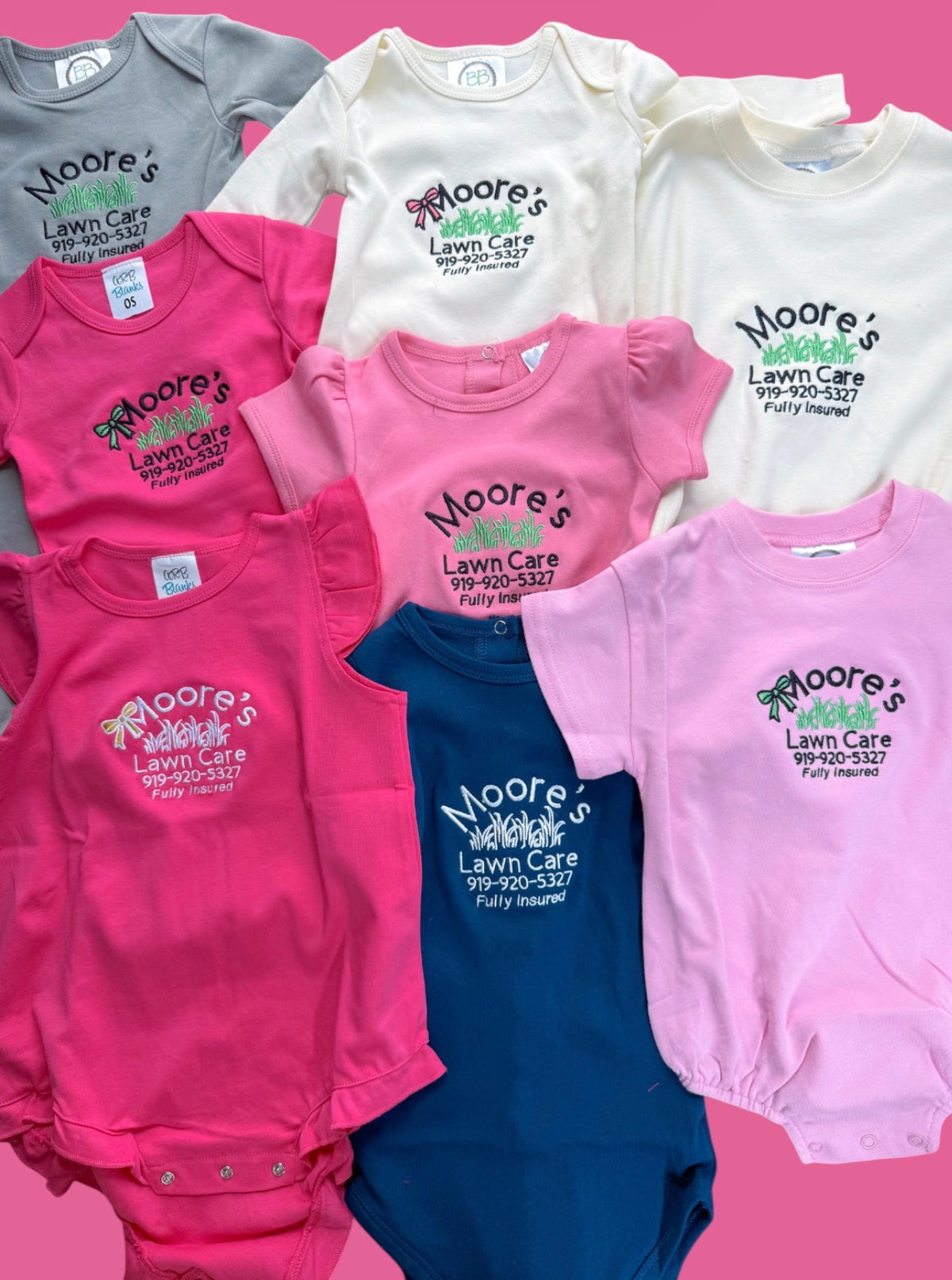 Baby Clothes w/ Business Logo