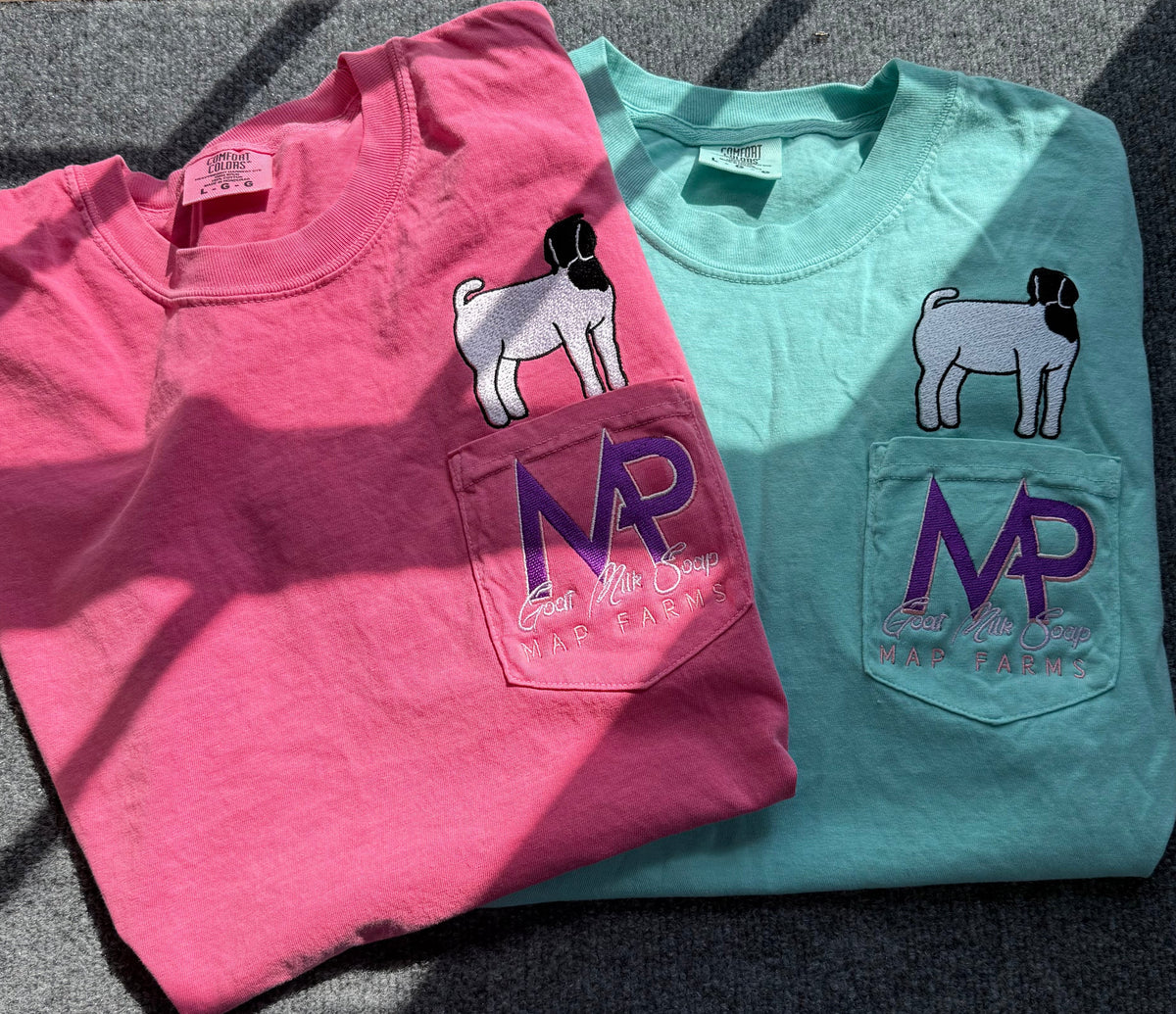 Business Logo Pocket Tees